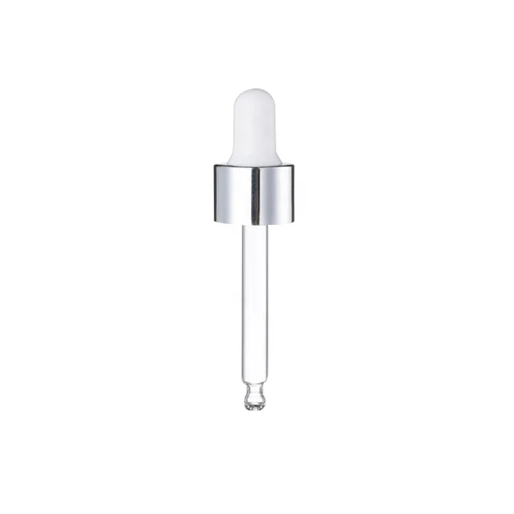 18/410 13/410 18/415 aluminum plastic dropper cap serum bottle plastic dropper cap glass pipette supplier
