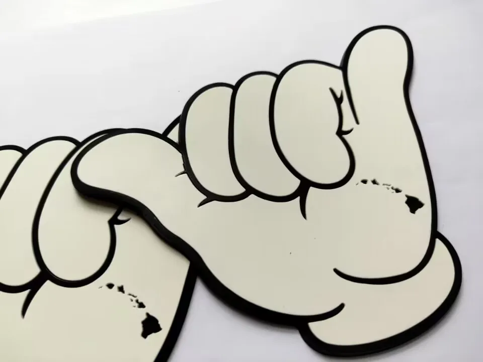 Custom 3D PVC Rubber Beer Coasters Promotional Gifts for Home Decoration