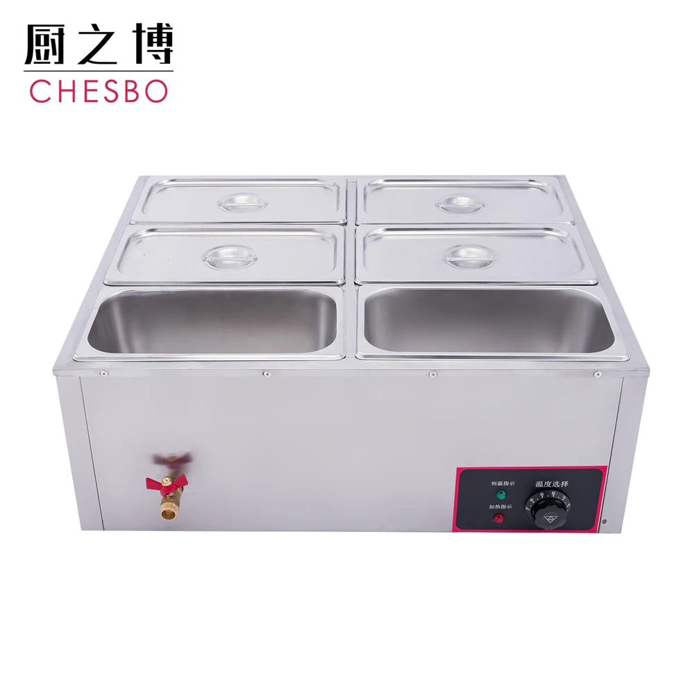 Restaurant equipment electric table-top food warmer bain marie with price