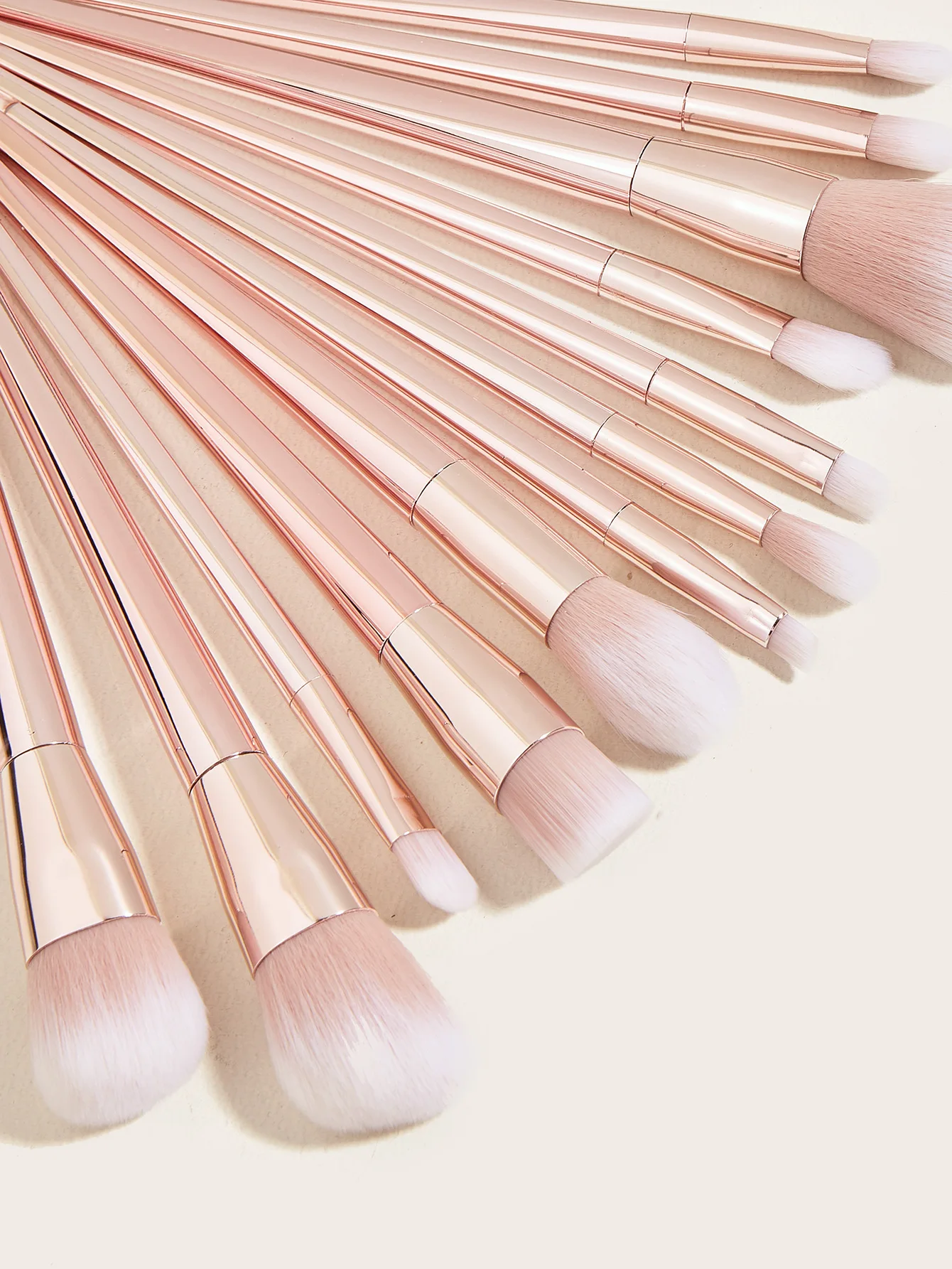 Most Popular 12 Pcs Pink Crystal Makeup Brush Soft Bristles Wooden Handle Makeup Brushes Set Makeup Beauty Tool