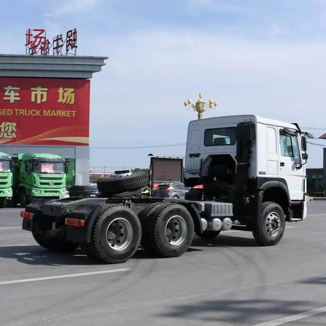 Long-Distance Transport Howo 375 Used Vehicles 6X4 Euro 3 Cargo Truck