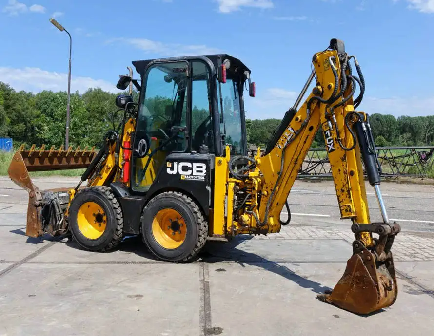 Used 1CX backhoe front end loader Original UK Loading Machinery Skid steer mini loader For sale