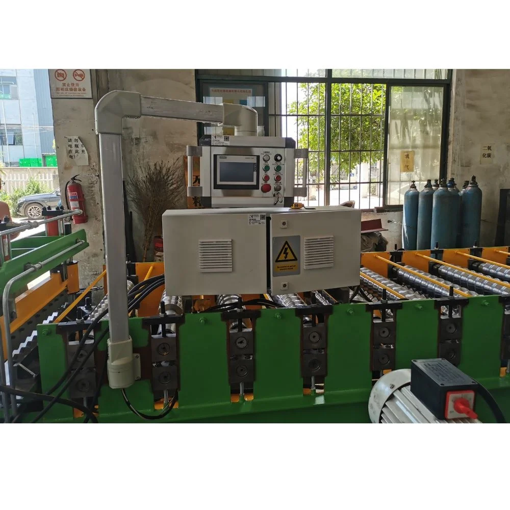 Gauge 22- Gauge 32 Ancho 1000mm Width Zinc Ondulado Aluminizado Tile Making Machine Corrugated Roof Sheet Roll Forming Machine