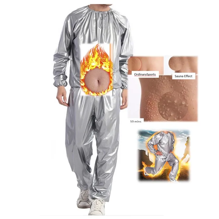 
Whole body sauna suit Fat Burn Bodybuilding Coat Speed Up Sweating Fitness Workout Weight Loss sauna suit For women men 