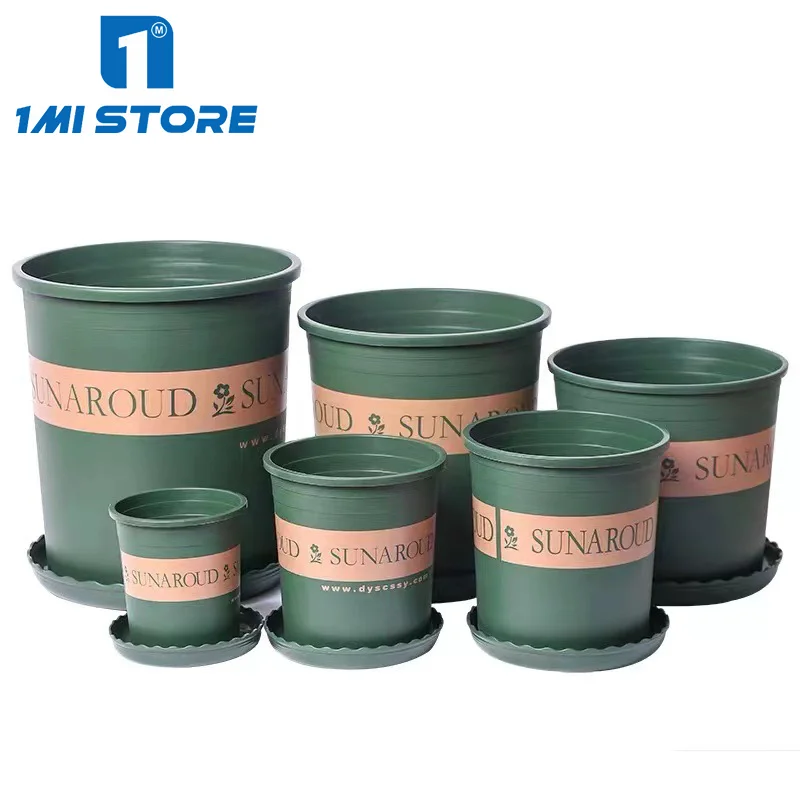 Hot sell Plastic Plant Pots various sizes factory direct sales at low price garden decoration pot Lots of color options