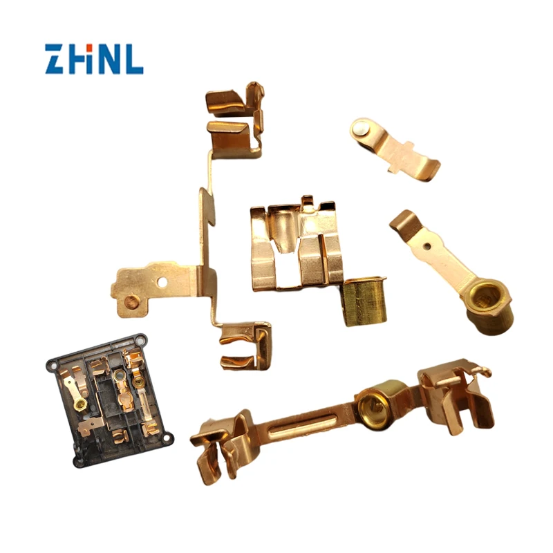multi-function 1 switch 5 holes home electrical accessories hardware fittings switch terminal contact electric stamping parts