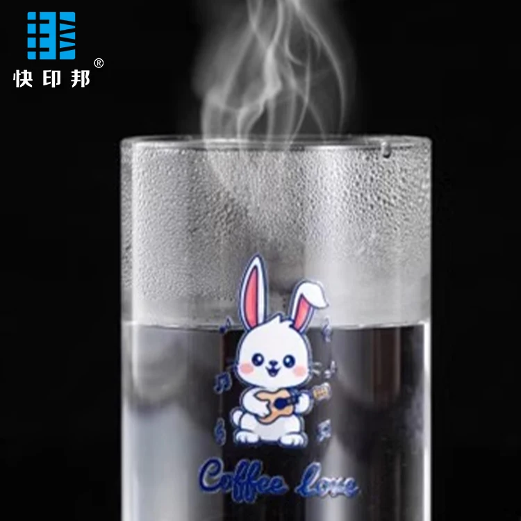 Custom Logo Printing Vinyl Sticker Self Adhesive Paper Label Transparent Sticker Label