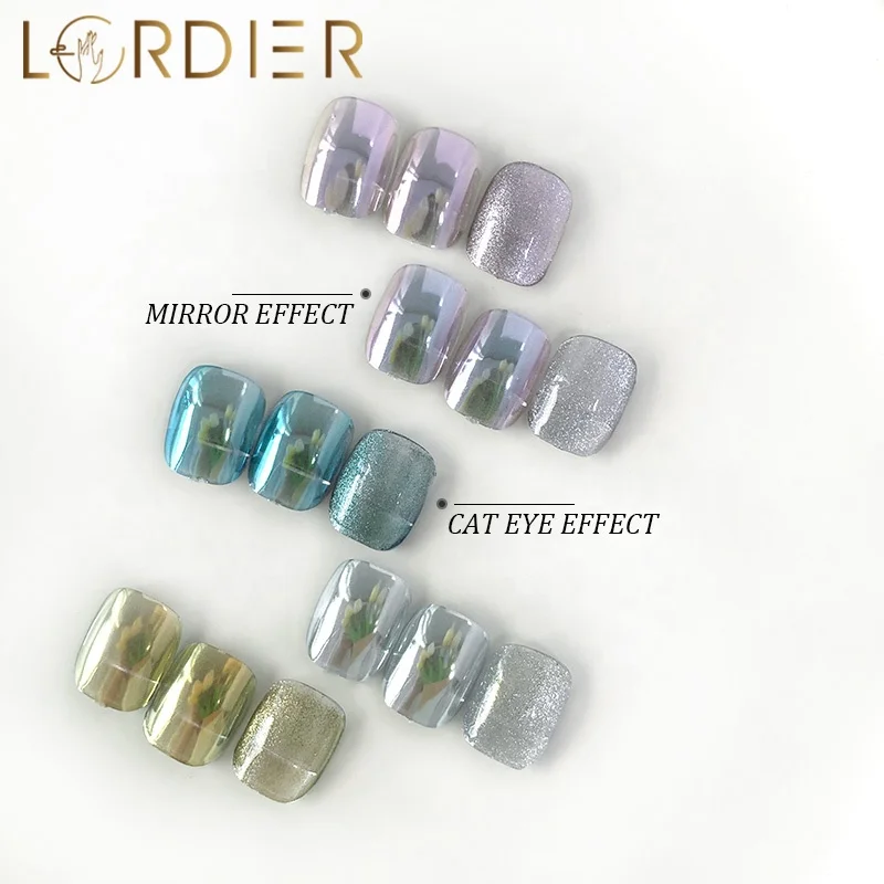 New Style Magnetic Pigment Light Color Mirror Chrome Moonlight Powder Nail Art Cat Eye Powder