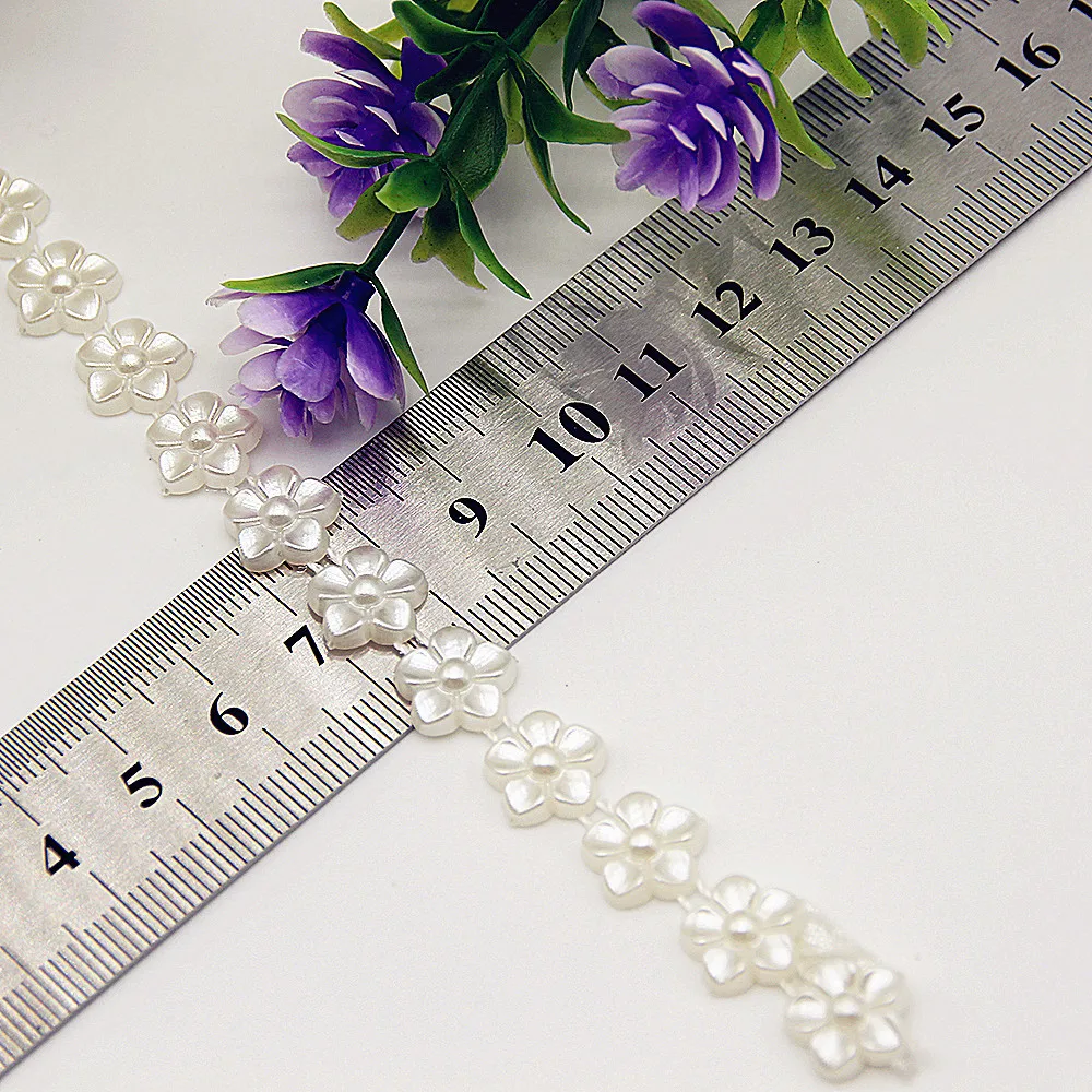 Daisy Sunflower  imitation pearl string beads DIY wedding  Decoration Bead necklace cell phone Decor