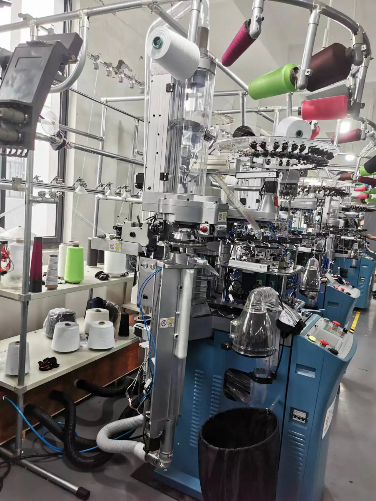 7F computerized Automatic socks knitting machine