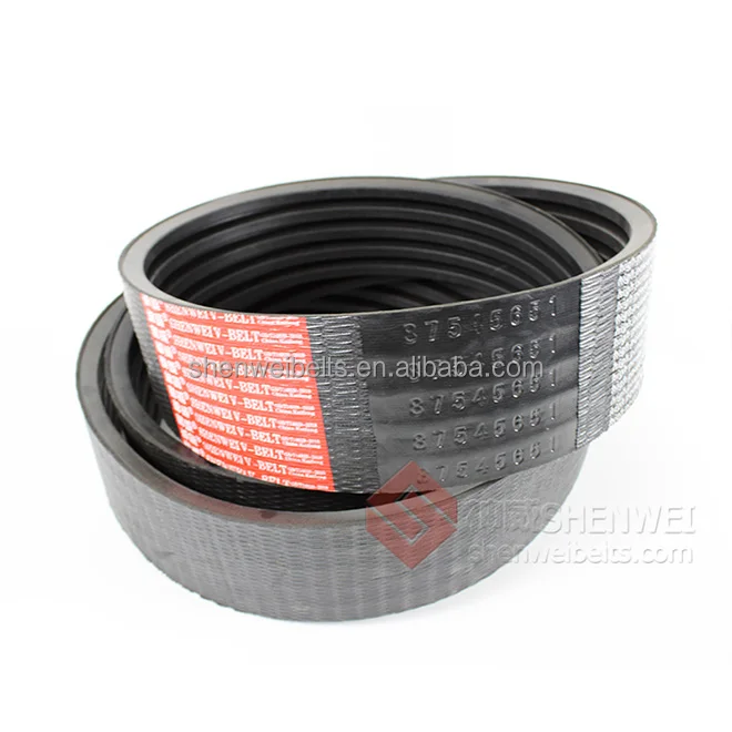 China Factory 4HB 2HB 6HB 3HB 68*24 SPA1250 H235564 H175587 H166759 HC272 606290 Banded Agriculture Combine Harvester V Belt