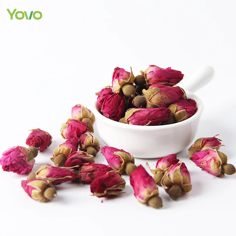 New Harvest Natural Dried Rose Buds Edible Rose Tea Dried Rose Flowers Herbal Tea Decorative for Soap Candle Crafts Making