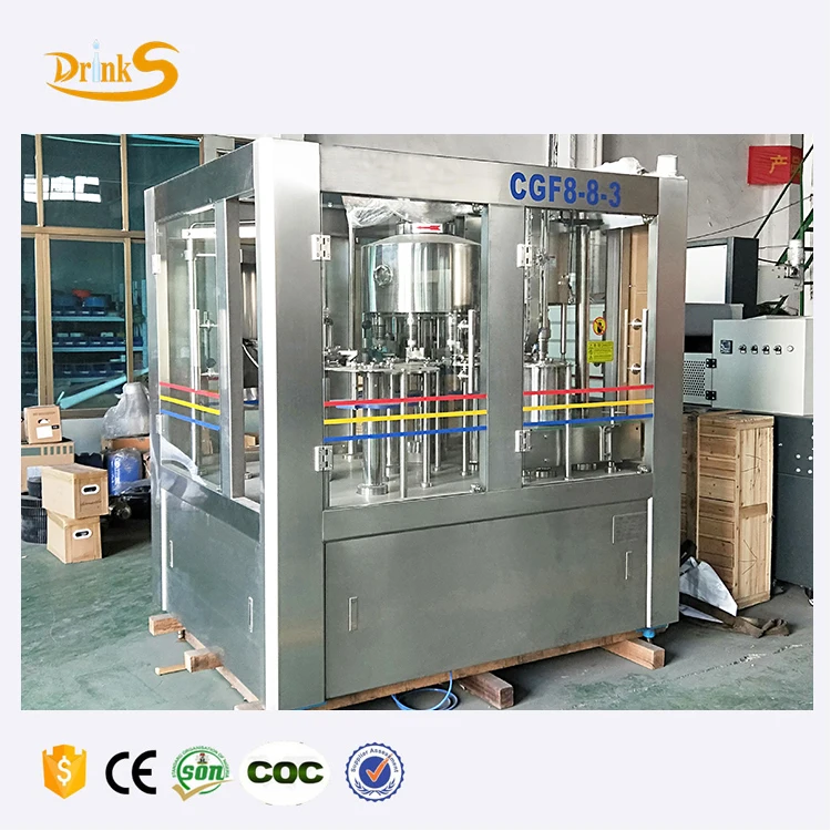 Small Factory Full Automatic 3IN1 Complete Plastic Small Bottled Drinking Mineral Water Filling Production Water Bottling Line