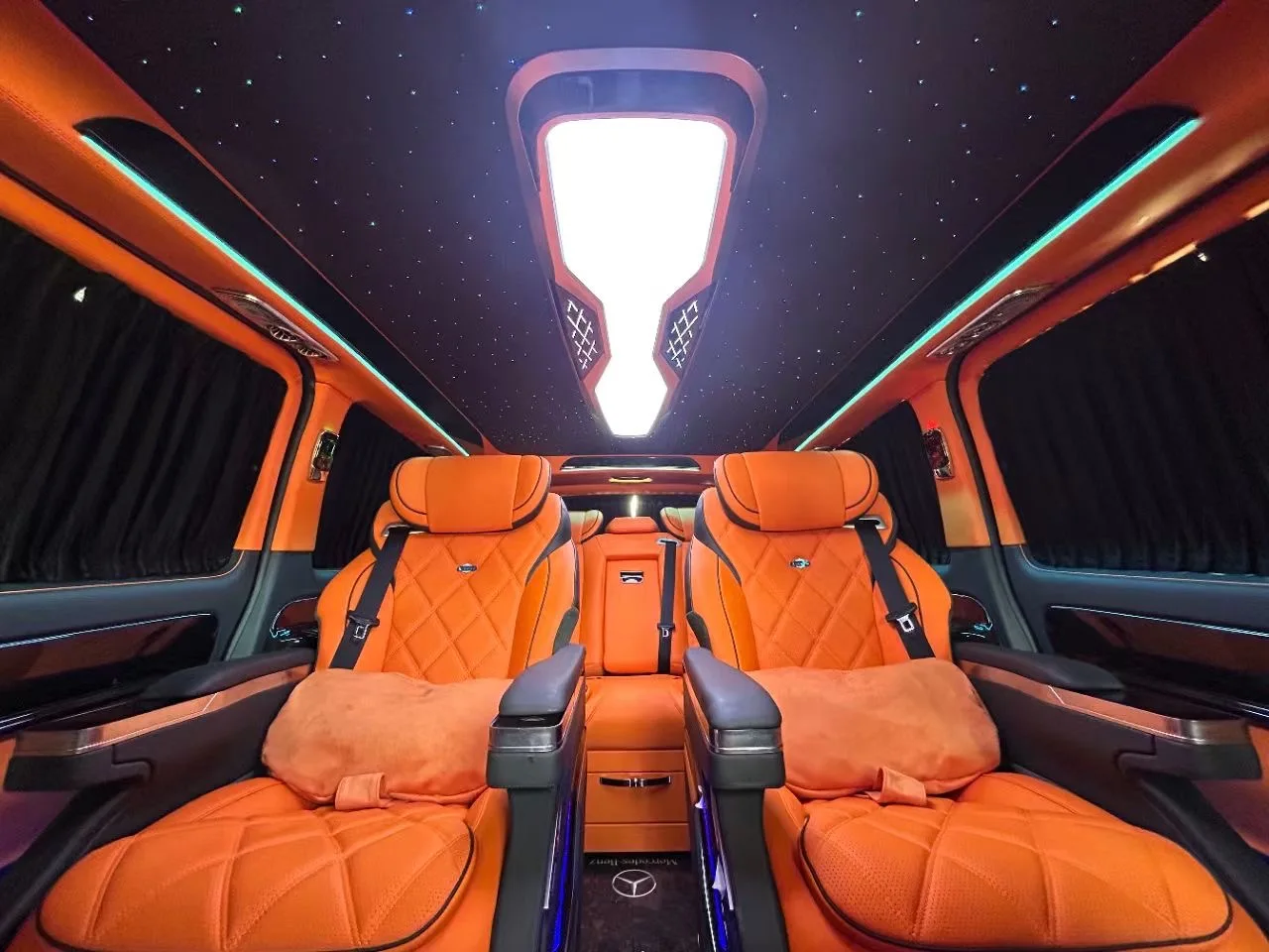 Maybach interior upgrade kit luxury seats  V-Class Vito custom interior special accessories electric seats