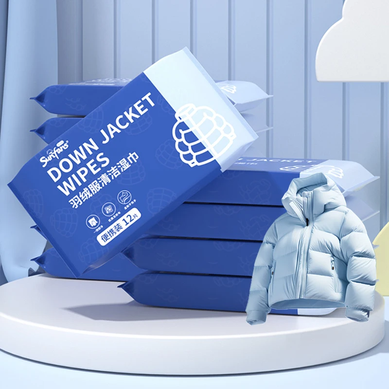 Factory Customization Down Jacket Wipes Stain Remover Wipes For Clothes