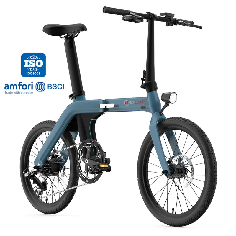 2022 e bike UK warehouse 36V 350w ebike folding electric road fast electric city bike 7 Speed foldable bicycle