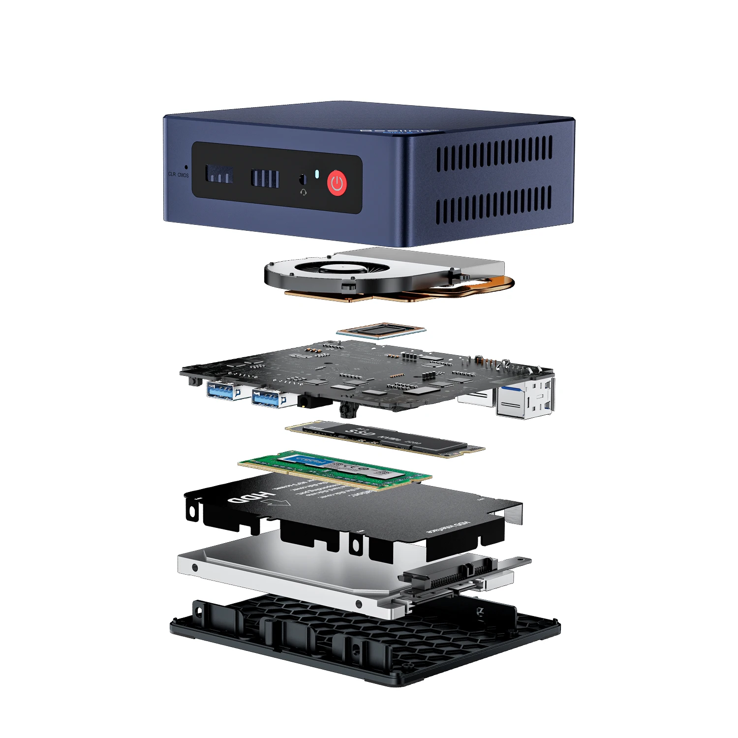 Soyeer Beelink MINI S12 PRO Office MINI PC In-tel Alder Lake N100 CPU DDR 16G 500GB Win11 pro USB 32.2*4