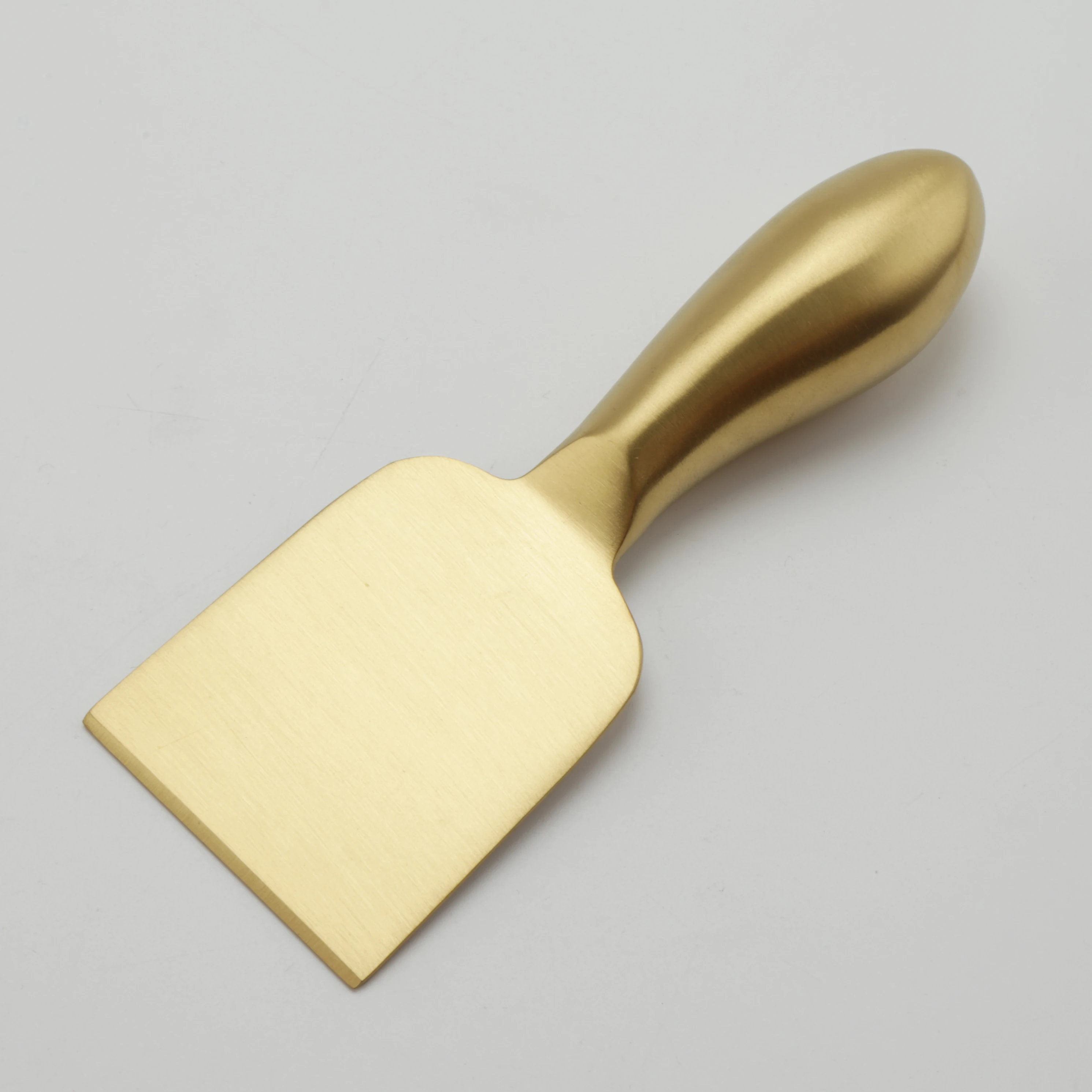 Hot sale stainless steel gold cheese knife tools kitchen gadgets cheese cutter butter knife