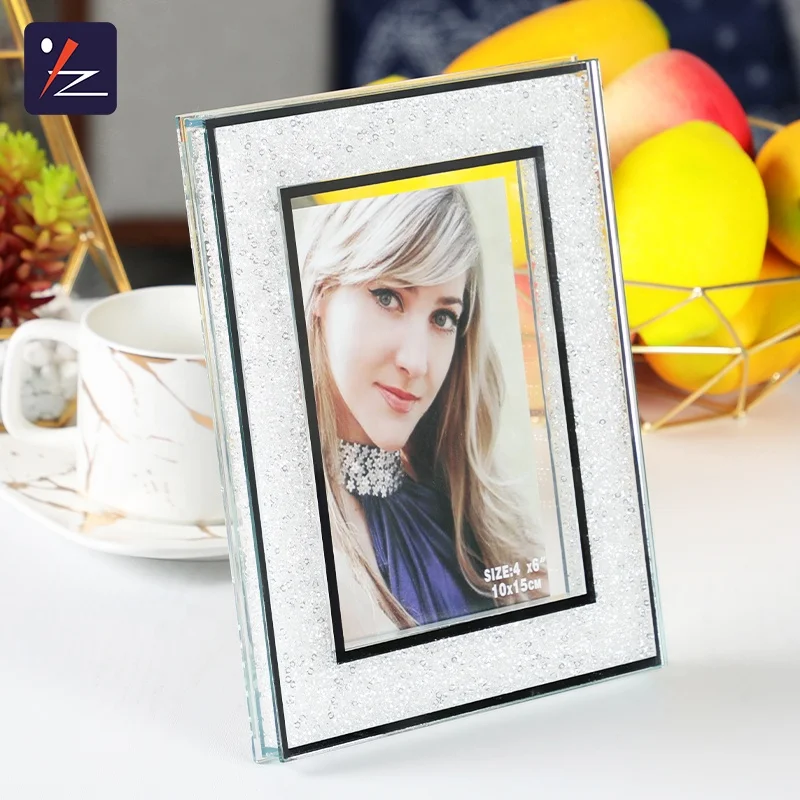 
Luxury crystal photo frame wedding souvenir crystal photo picture frame 