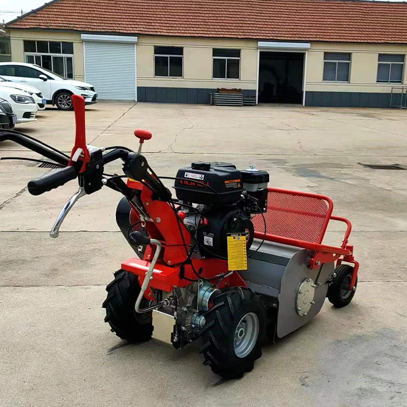 Agricultural Grassland Green Garden Trimming Machinery Wheeled Gasoline Self-Propelled Lawn Mower Grass For Sale