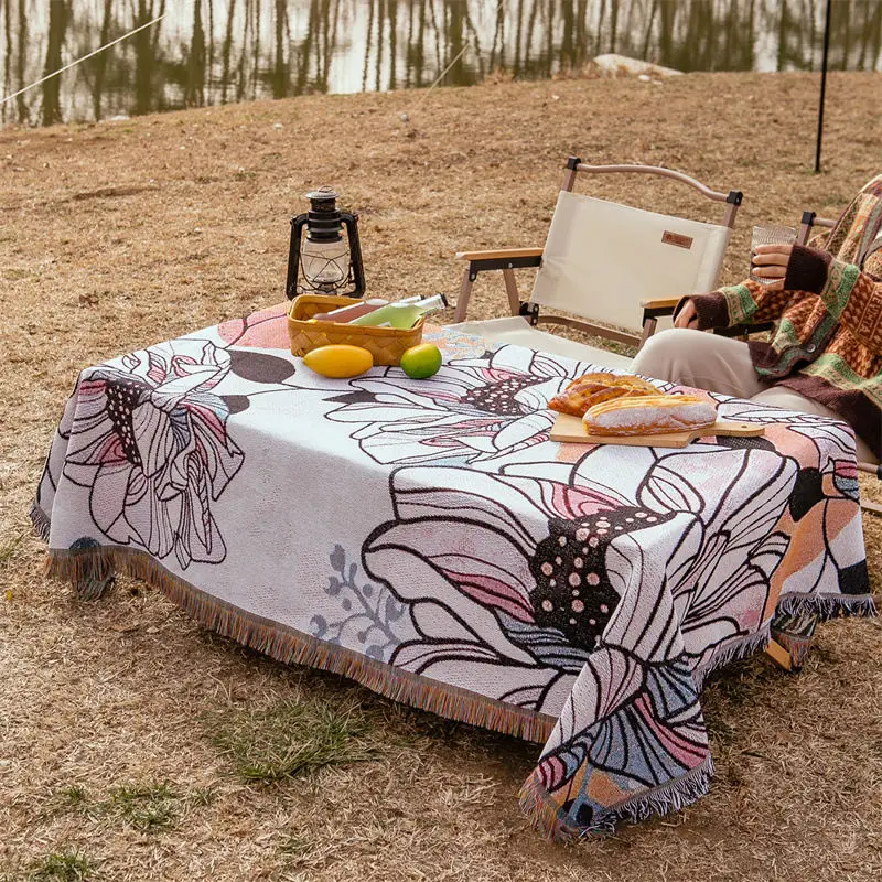 mexican style picnic mat portable blanket blanket for the beach waterproof