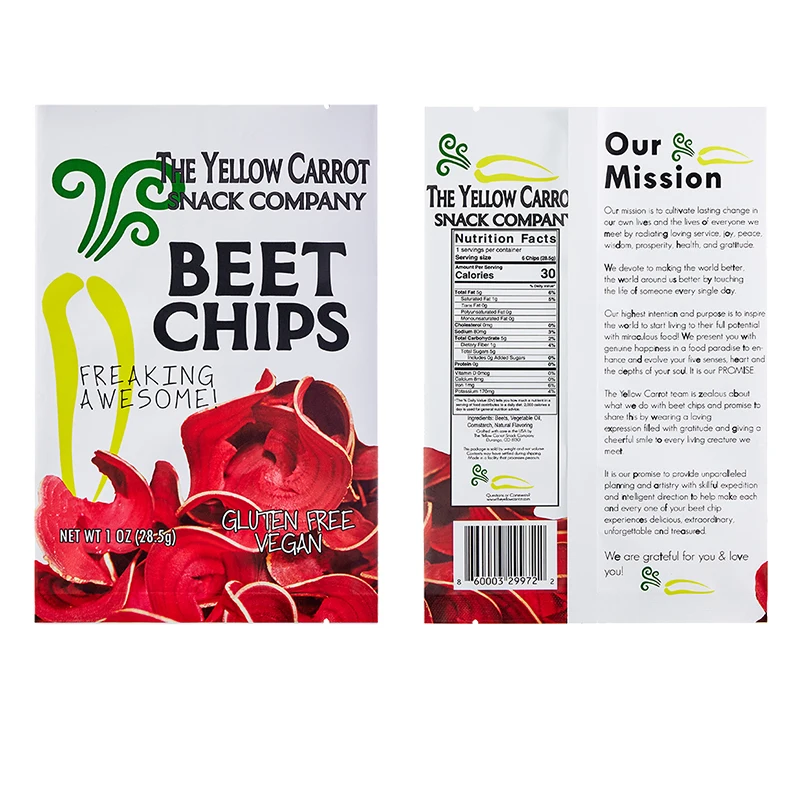 450G 70Microns PET/PE Registered Matte Individually Wrapped Cheese Crackers Dried Fruit Meat Stick 3 Side Seal Packaging