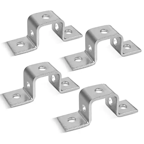 Factory OEM ODM Flat Wire Stamping Parts Stainless Steel Flat Spring Brackets for Machine Custom Stamped Fasteners Spring Clips
