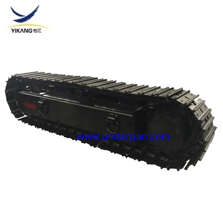 Customized design the hydraulic rock drilling rig steel track undercarriages