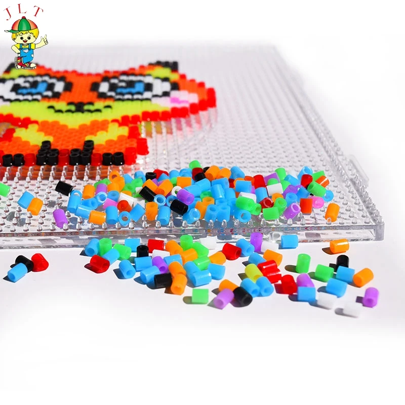 Детская доска-пазл Perler прозрачная дизайнерская доска пластиковые плавкие предохранители клейкая