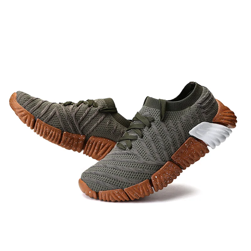 Wholesale summer light weight breathable sneaker fashion mens socks shoes