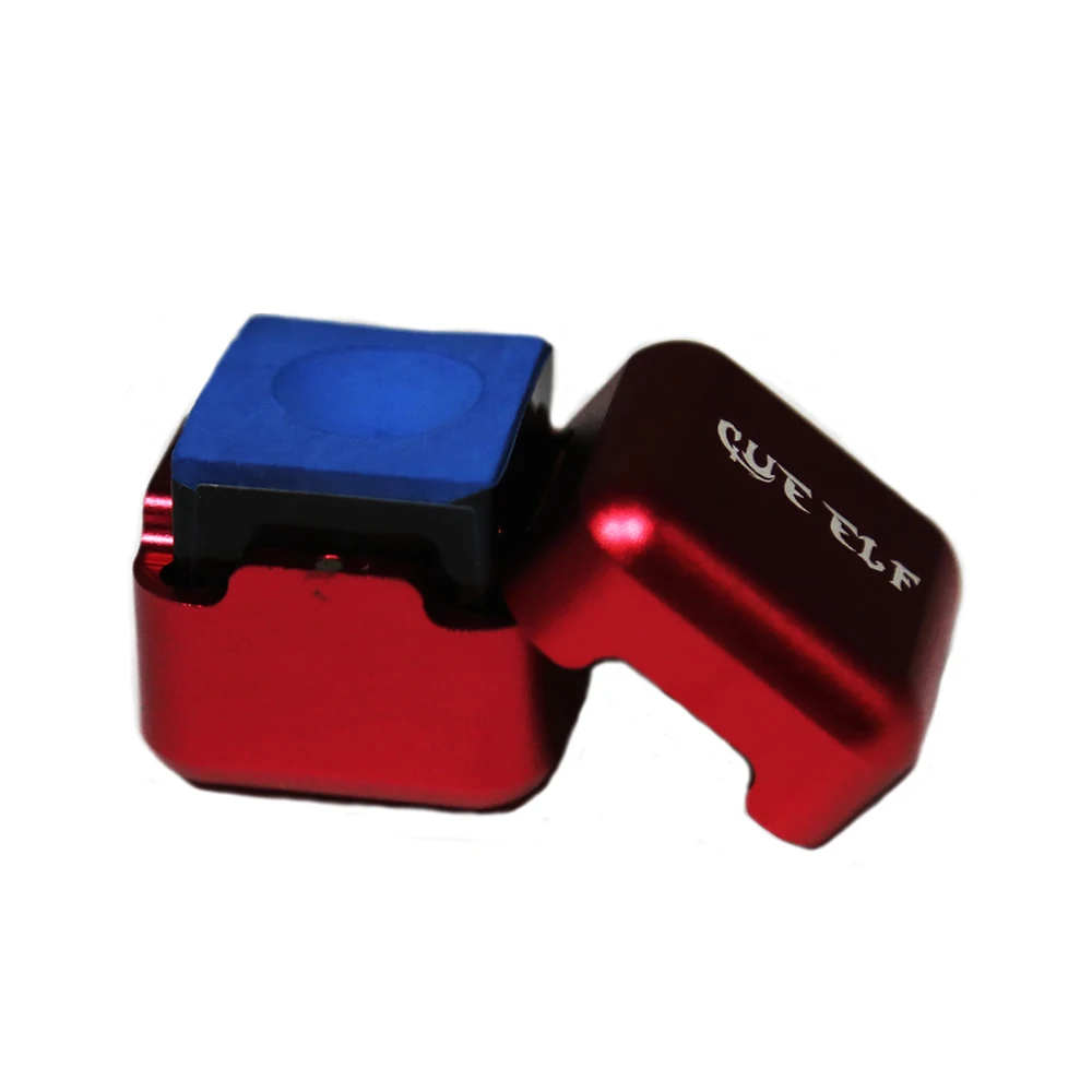 Xmlinco Factory Wholesale Selling Portable Red Billiard Pool Chalk Holder With Magnetic Can Customize Logo