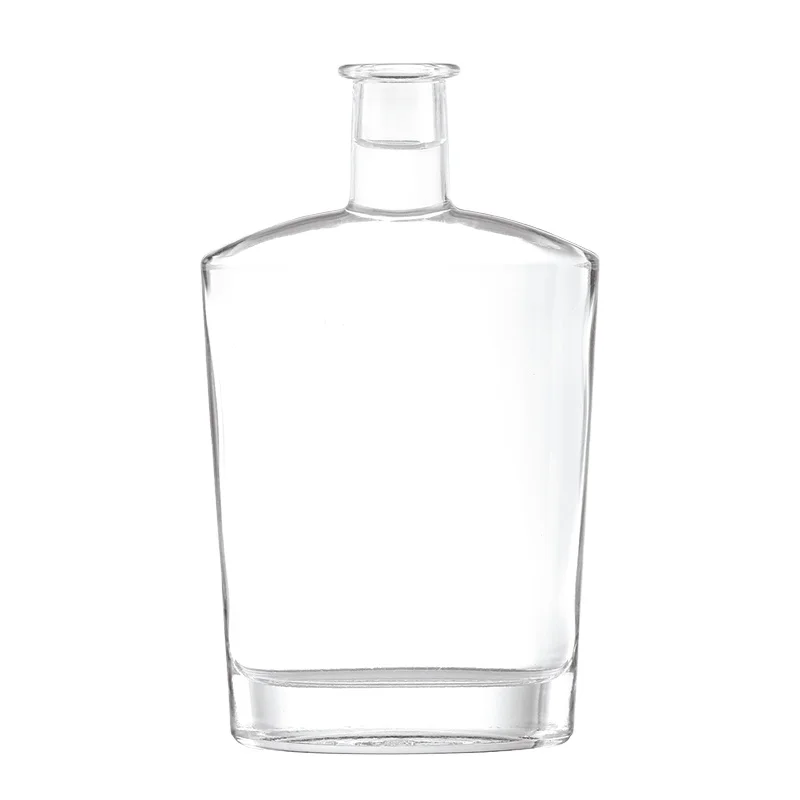 New Arrive Custom Clear Empty 50/100/500/700/750ml/1 liter Gin,Wine, Rum,Vodka,Whiskey Spirit Liquor glass Bottle With Label