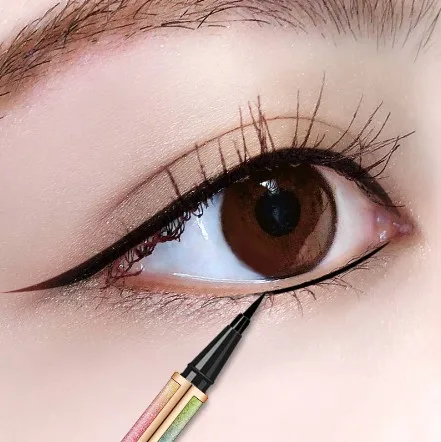 2023 Top Selling Black Glue-free Liquid Eyeliner Waterproof Private Label Eyeliner Wholesale