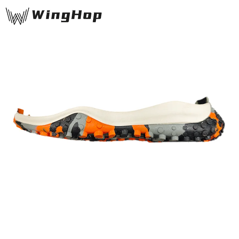 OEM ODM workmanship MD running mens rubber hiking sports tpu Planta de zapato design sping outsole sneaker shoe sole for Romania