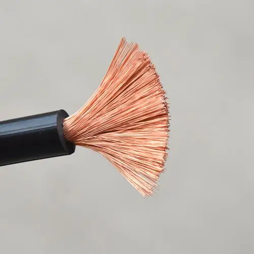 Professional 2/0 25mm 35mm 50mm 70mm 95mm copper welding cable with low price