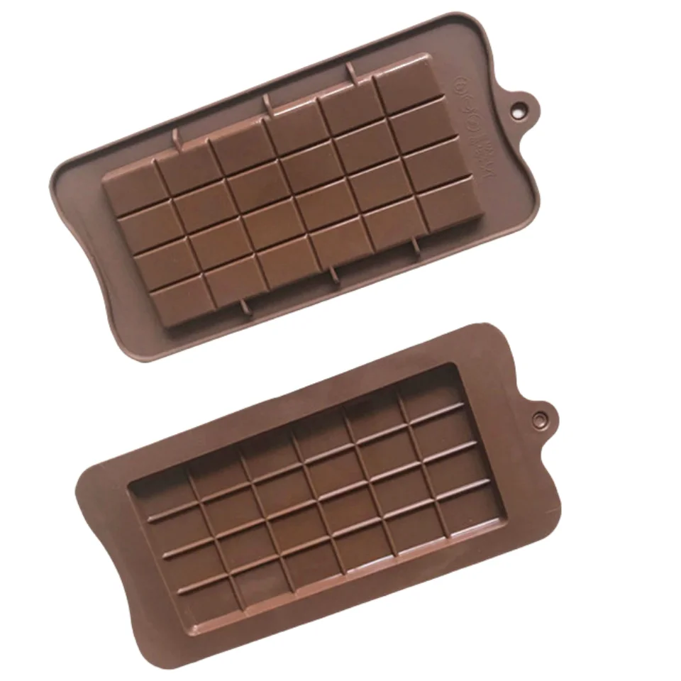 New Whole Chocolate Mold Silicone High Temperature Resistance Easy to Clean DIY Waffle Cake Baking Mould