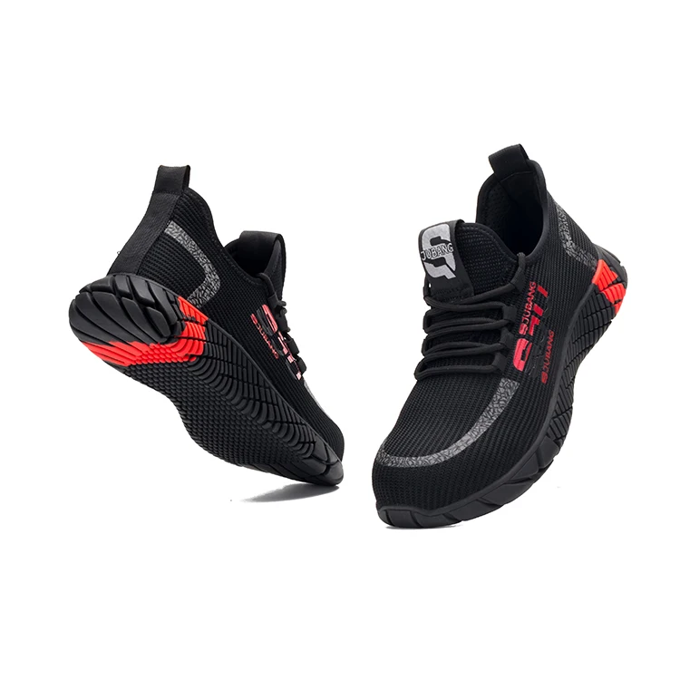 Best Selling New Safety Shoes Factory Workwear Resistant Solid Soles Steel Toe Safety Shoes