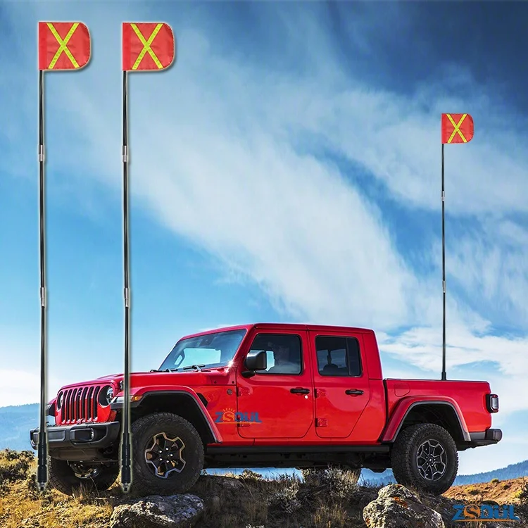 4x4 комплект защитного флага 3 м шт. в одном наборе кнута для
