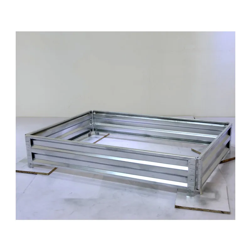 Pallet cage pallet collar for supermarket storage