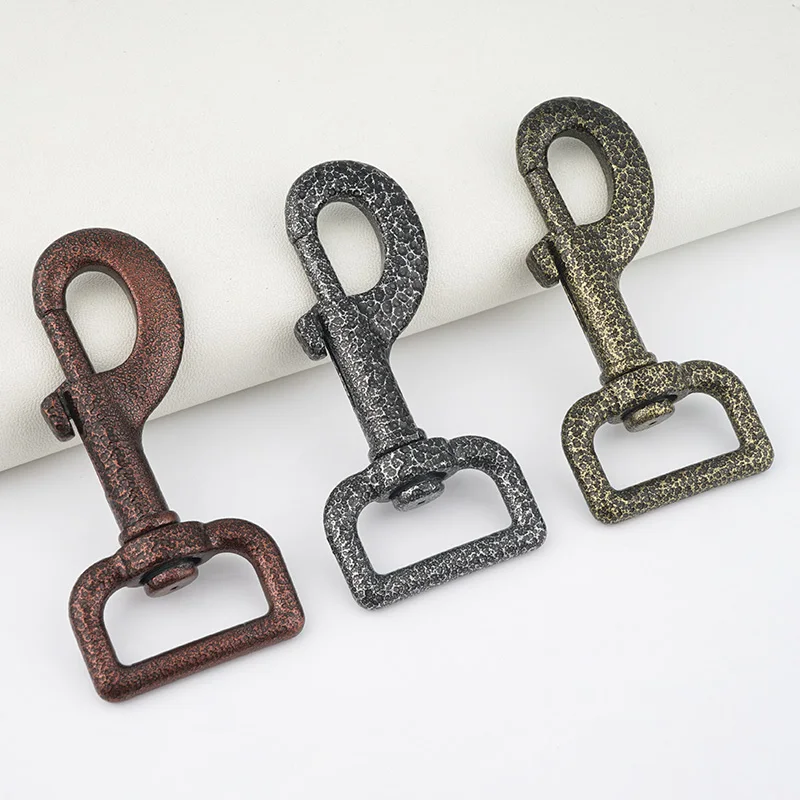 Сверхмощный металлический поворотный зажим-крючок хромированный 1 дюйм поворотный крючок застежка золотистый 25 мм болт с ушком Поворотная застежка для собак поводки