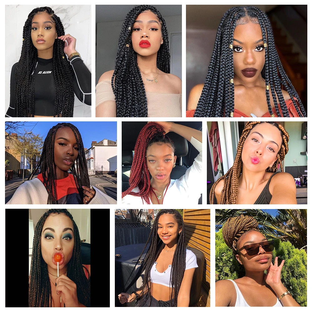 new synthetic soft dreads pre stretched  hair braid  ombre color crochet jumbo braiding hair  eazy braid  for black women