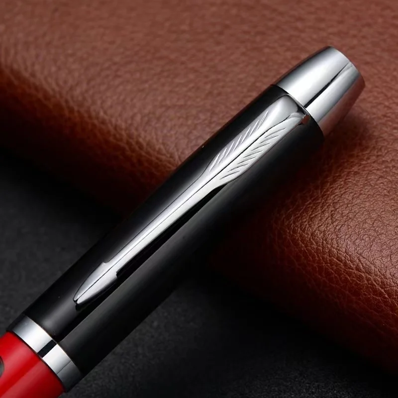 Personalized metal gift red ballpoint pen