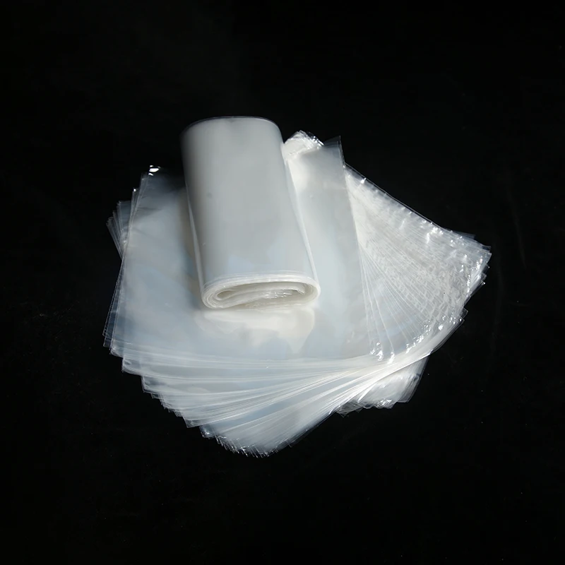 Custom Clear POF Plastic Heat Shrink Wrap Bags For Food Packaging