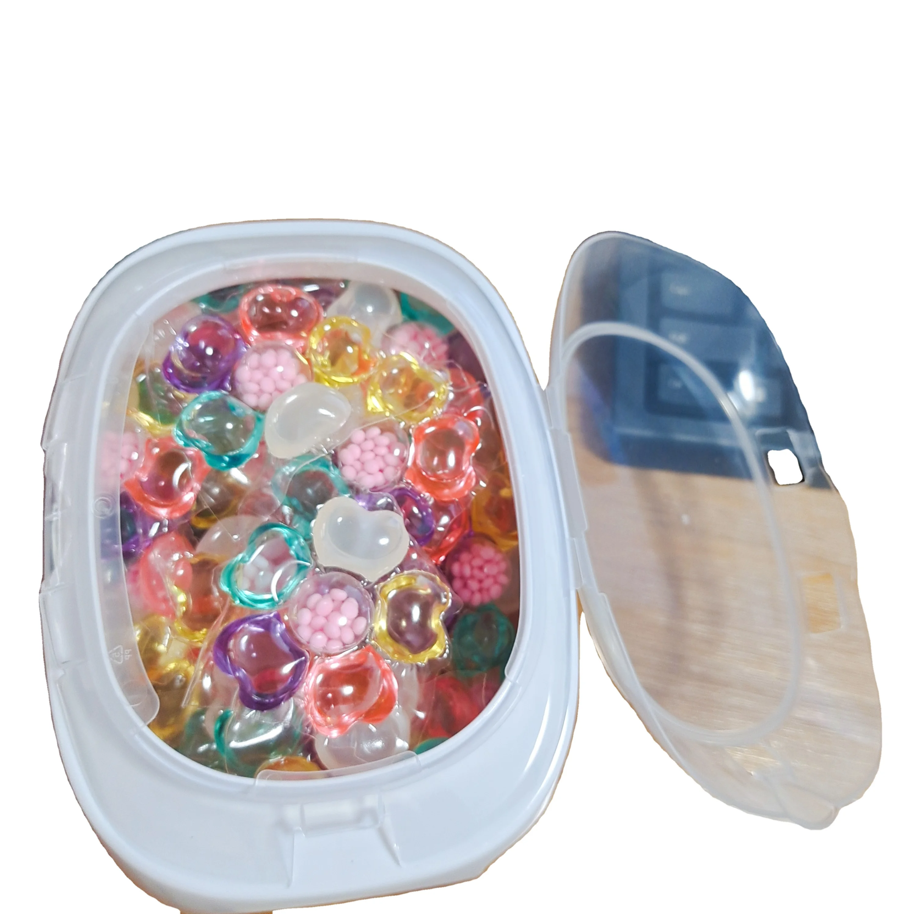 High Efficiency Perfume liquid Scented gel beads washing pods 3in1 laundry detergent pods