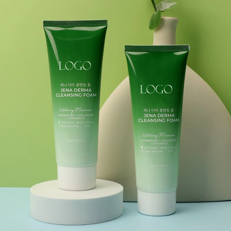Luxury Gradient Color Cleanser Hand Cream Plastic PET Hose Sunscreen Moisturizing Skin Essence Cosmetic Package Empty Tube