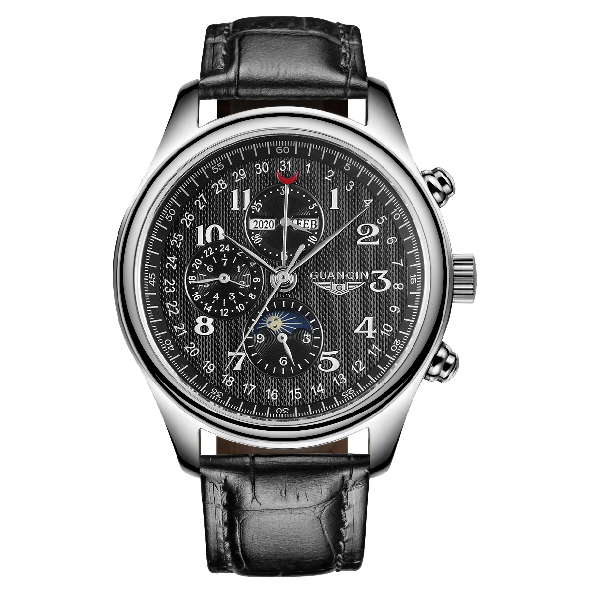 Custom watch logo watches automatic luxury waterproof men mechanical wristwatches