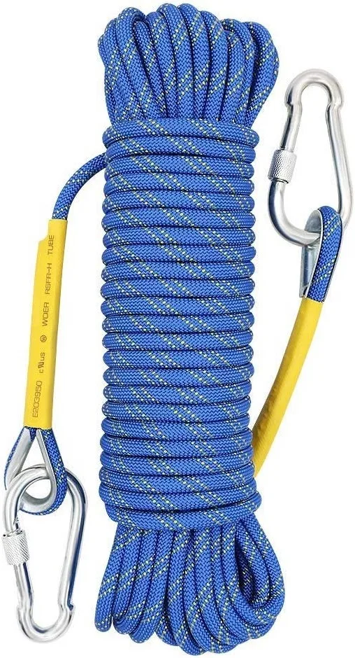 
Climbing Rope, Escape Rope Climbing Equipment Fire Rescue rope with hooks 