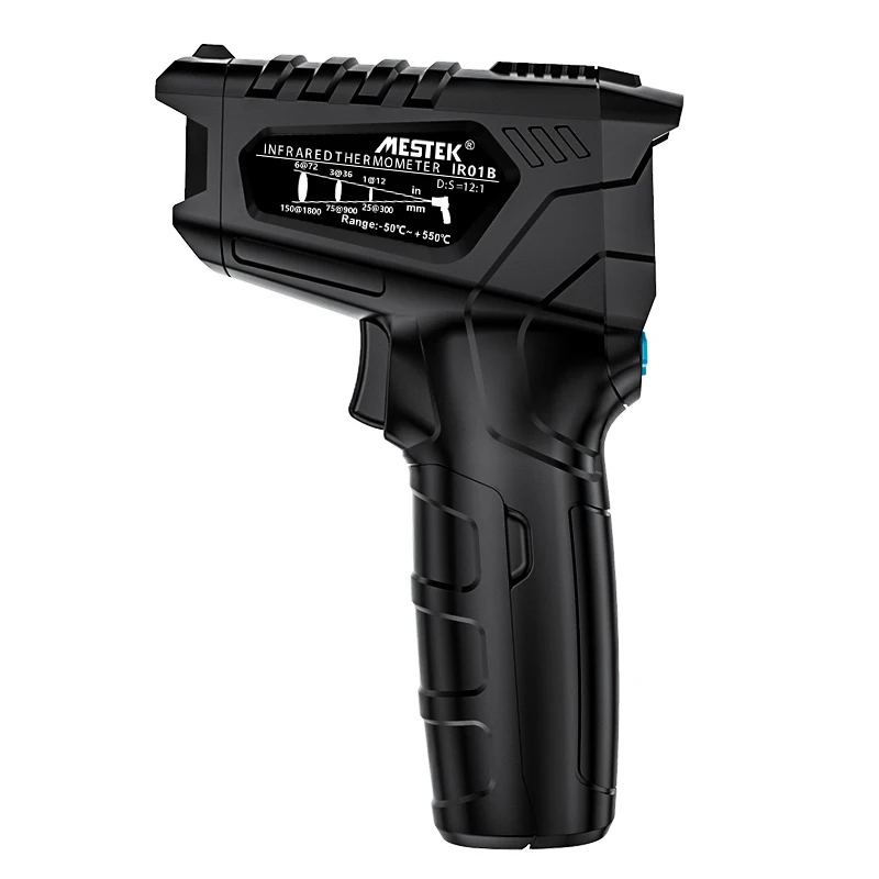 MESTEK IR01B Handheld Digital Thermometer -50 to 550 degree Non Contact Digital Thermometer for industry IR01B