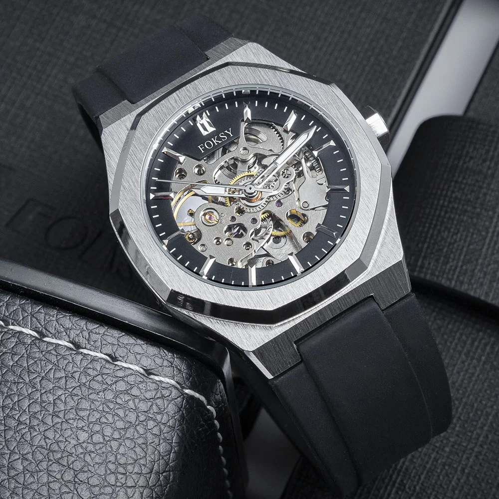 Custom Your Logo Men Wrist Watch Stainless Steel Waterproof Luxury Fashion Watch