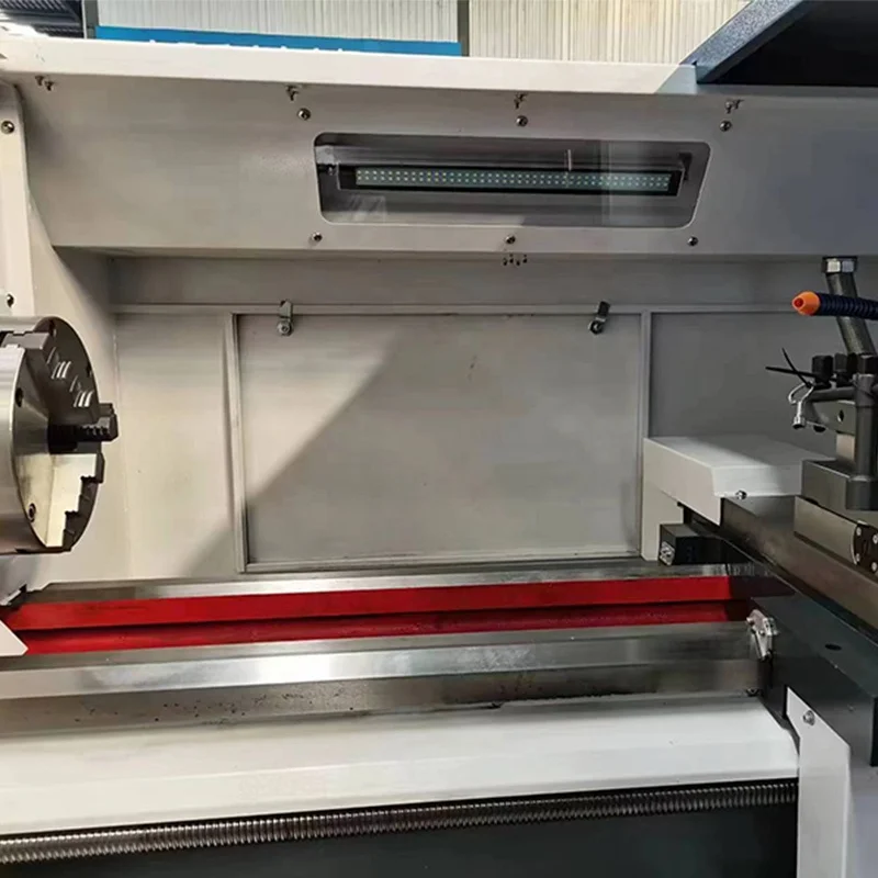 CNC lathe machine CK6140 high precision for metal ,flat bed lathe hot products made in China